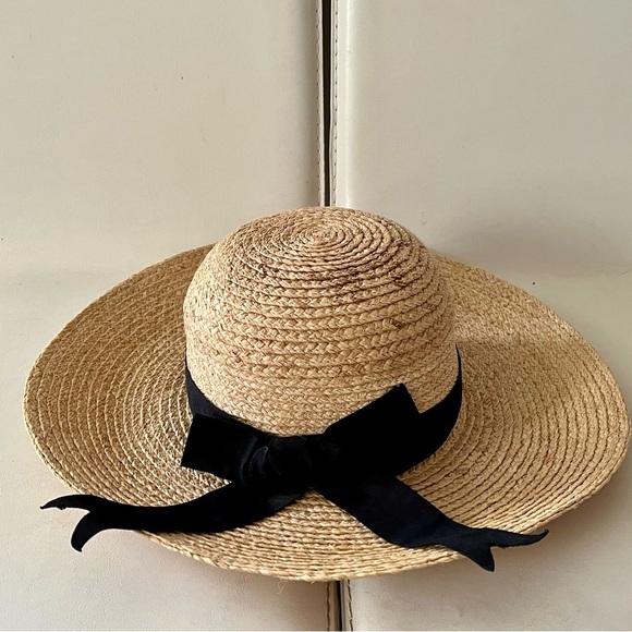 Sloggers 100%Raffia Hat with Black Ribbon main image 6